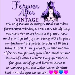 ForeverAfterVintage - true vintage fashion for those who love vintage fashion 😊